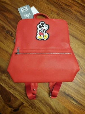 NEU* Kinder Rucksack Disney Store Mickey Mouse Rot Fashion - Bild 1 von 4