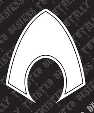 Aqua Man car truck vinyl decal sticker DC superman batman Justice league flash