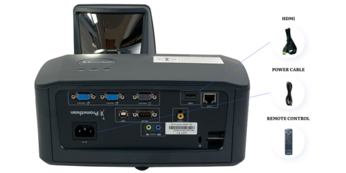 DLP Projector 3,300 Lumens Ultra Short Throw Accepts 4K Signal + 1 YEAR WARRANTY - Picture 3 of 12
