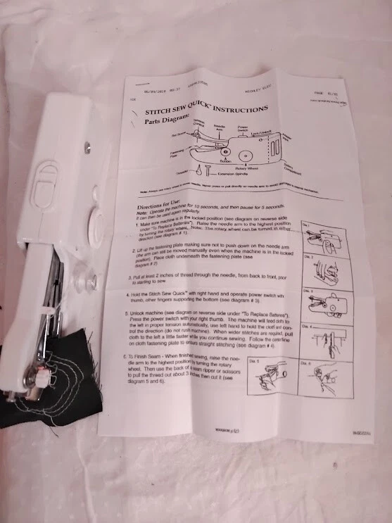 Handy Stitch handheld sewing machine - image 4 of 4