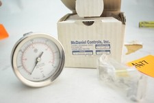 McDaniel  0 - 6000 PSI Filled Hydraulic Pressure Gauge 1/4"NPT