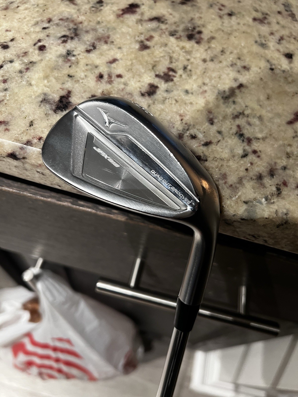 Used  Mizuno JPX 919 Gap Wedge Golf Club, 50° Loft, Steel Shaft,