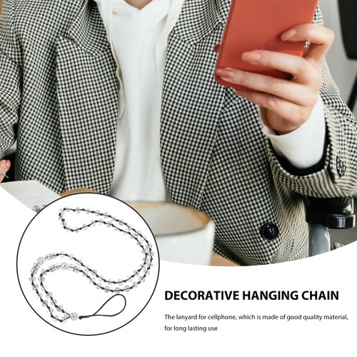 Lanyard À Chaîne Manquer Femme Corde Téléphone Mobile - Photo 2/12