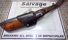 YAMAHA YZF R1M 2016:AKRAPOVIC EXHAUST SILENCER & LINK MINOR MARKS:USED PARTS