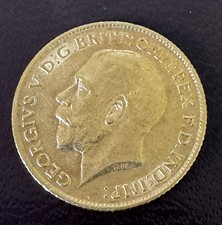 1911 Gold Half Sovereign George V – 22ct Bullion Coin – London Mint