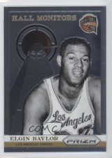2013-14 Panini Prizm Hall Monitors Elgin Baylor #20 HOF 0b3