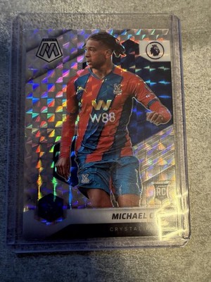 Michael Olise RC 2 Karten-Panini Prizm RC +Mosaic Silver Prizm Crystal Palace