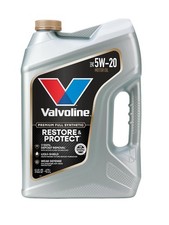 Valvoline Restore Protect Full Synthetic 5w-20 Motor Oil 5 Quart Valvoline Restore Protect Full Synthetic 5w-20 Motor Oil 5 Quart