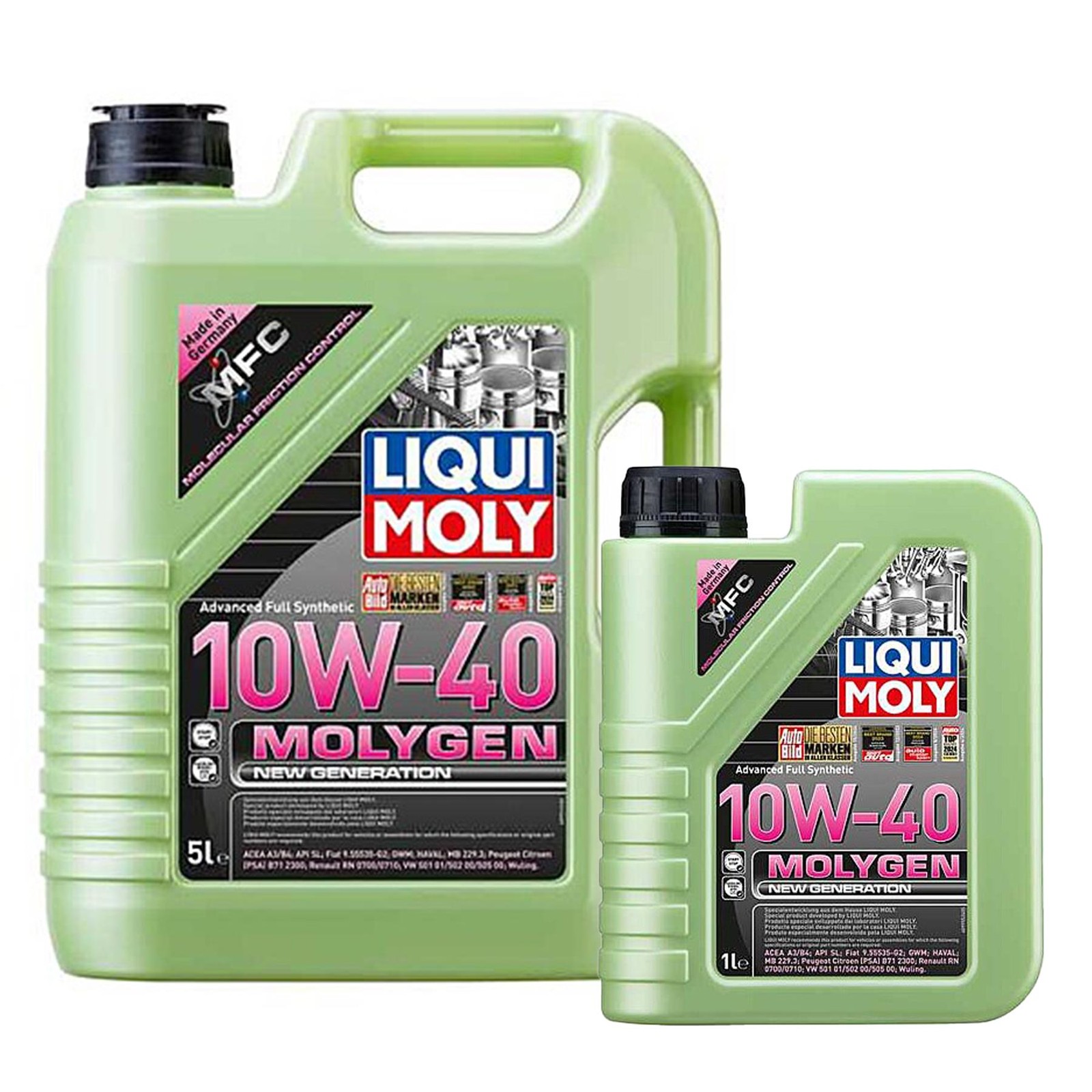 1 x Liqui Moly Molygen Fully Synthetic High Performance 10W40 Engine Oil - 5L - Image 26