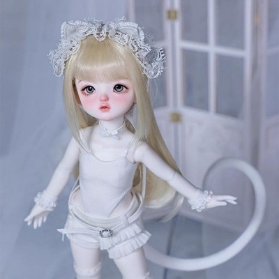 1/6 Full Set BJD SD Doll, Meow Cat Human Form Girl Doll Exquisite Handmade Gift