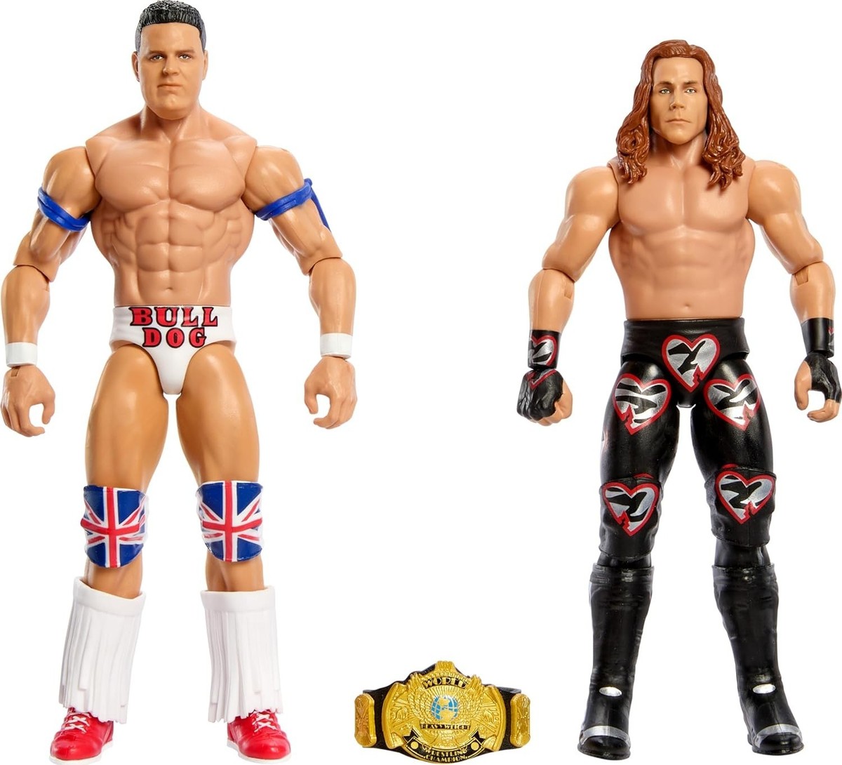 WWE Netflix RAW: (2024) BRITISH BULLDOG vs SHAWN MICHAELS 6