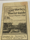 Vintage Travel Brochure 1941 McRorie's Tourist Guide Ontario Canada to Miami FL — photo 2