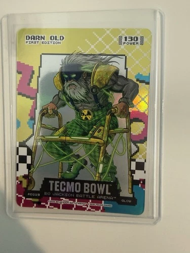 2026 Bo Jackson Battle Arena Tecmo Bowl Darn Old Sam Darnold 80’s RAD Glow
