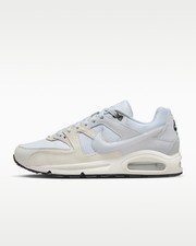 Image of Nike Air Max Command Mens Trainers White Platinum Size Uk 7 Eur 41 629993 102