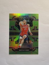 Brittney Sykes 2024 Panini Select WNBA Green Concourse /75 #3 MYSTICS