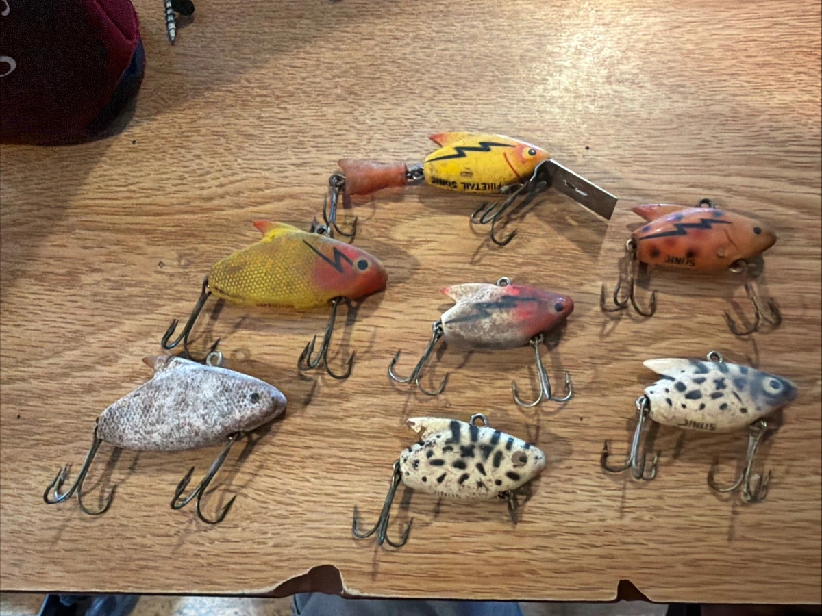 Heddon Plastic Original Vintage Fishing Lures for sale | eBay