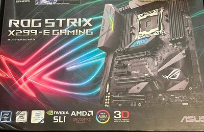 ASUS ROG Strix X299-E Gaming LGA2066 DDR4 M.2 USB 3.1- 802.11AC WiFi Motherboard