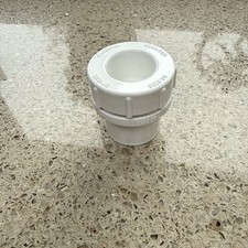 AQUAFLOW 40mm White Solvent weld access plug white