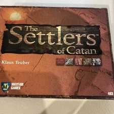 Mayfair Games TRUE First Edition Settlers of Catan Board Game (1996) - 98% READ