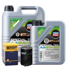 Motoröl 5W30 LIQUI MOLY Special Tec Aa 6L+HENGST Ölfilter