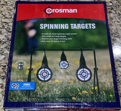 New Crosman All Metal Spinning Target System Recommended for Pellets Only
