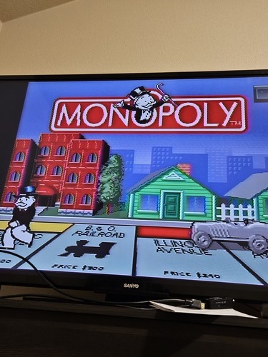 Monopoly (Super Nintendo Entertainment System, 1992) Snes Authentic OEM Tested - Picture 5 of 5