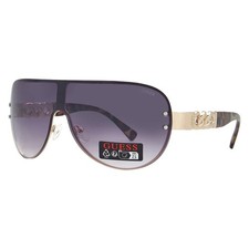 Guess Factory Smoke Shield Ladies Sunglasses GO00037 32A 00 GO00037 32A 00