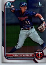 2022 Bowman Chrome #BCP-156 Danny De Andrade Prospects