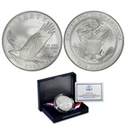 2008 P Bald Eagle Commemorative UNC Silver Dollar Coin OGP / COA