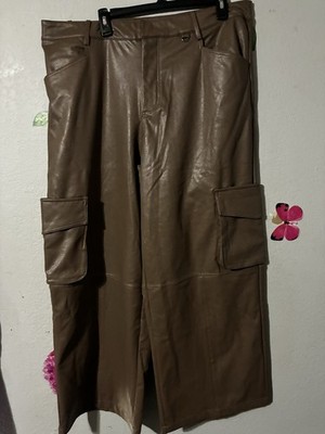 Forever 21 Expression Cargo Pants Size 1x No Stretch *