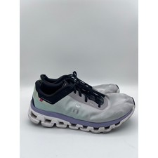 On Cloudflow Womens Running Shoes Grey Mint Lavender 3WD30111501 Size 10