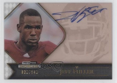 2012 Press Pass Showcase 30/299 Jeff Fuller #SC-JF Rookie Auto RC 0f7