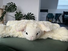 Plüschtier mit Wärmflasche und Kuschelkissen