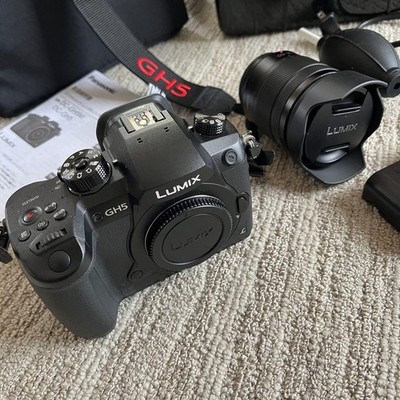 Panasonic LUMIX GH5 12-60ズームレンズセット ケース付き Panasonic Lumix GH5 Camera Kit with 12-60mm Zoom Lens, Case