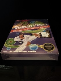 Dragon Power NES Complete In Box CIB Bandai Manual Foam Black Sleeve Nintendo