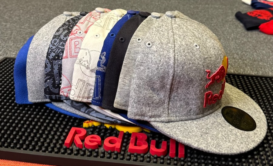 Red Bull Athletes Only Hat - New Era 59Fifty - Color Navy - Size 7