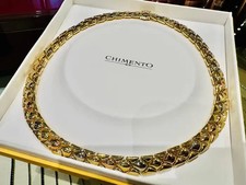 Parure Chimento En Or Blanc, Rosé Et Jaune 18kt Raffinement Et Style Gr 102,6