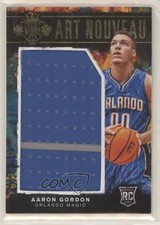 2014-15 Panini Court Kings Art Nouveau Jerseys 219/299 Aaron Gordon #4 0v1