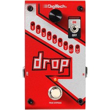 DigiTech The Drop Polyphonic Drop Tune Pitch-Shifter Guitar Effects Pedal
