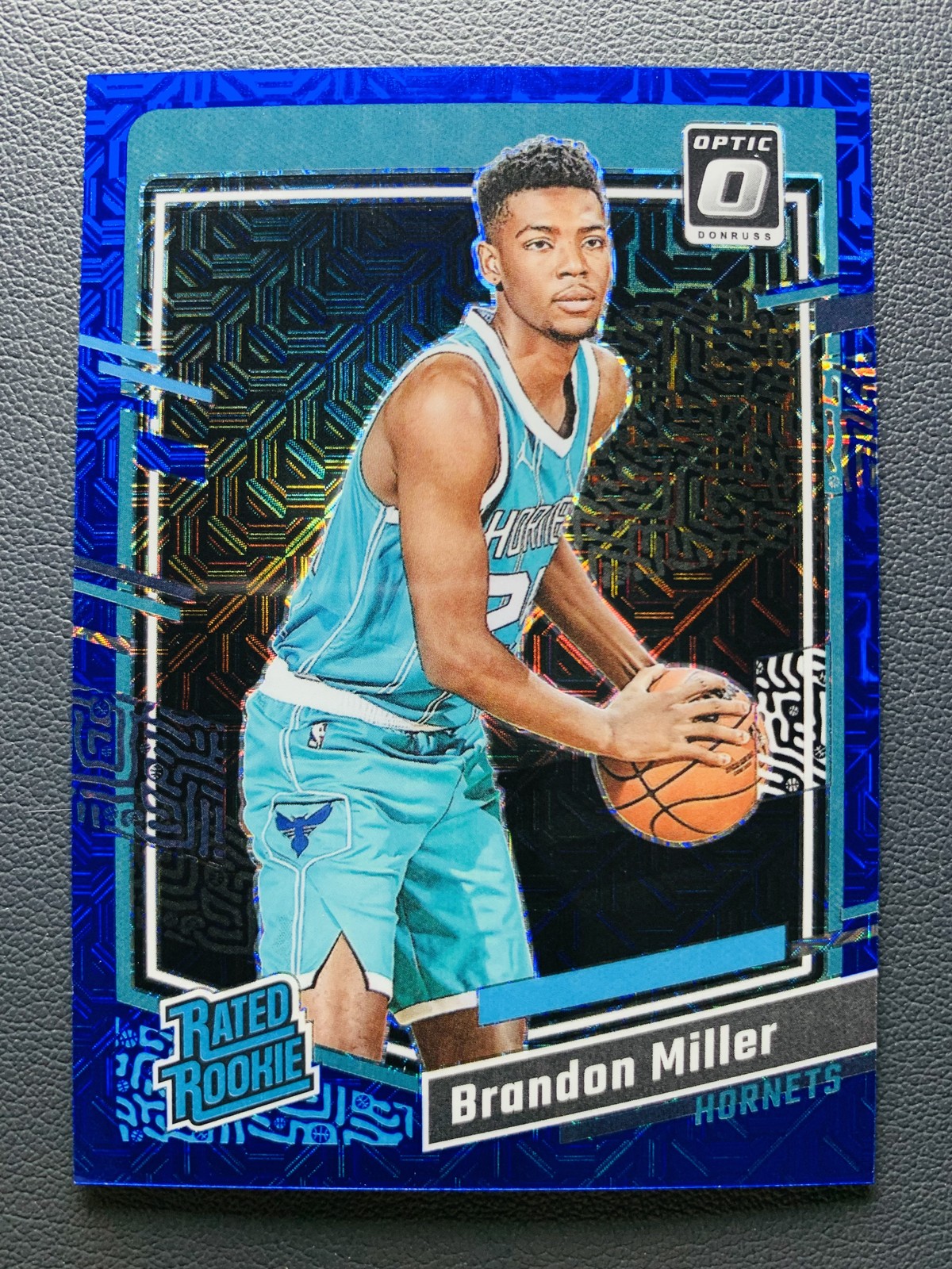 2023-24 Donruss Optic Brandon Miller #219 Rookie RC Choice Blue Mojo /24 SSP