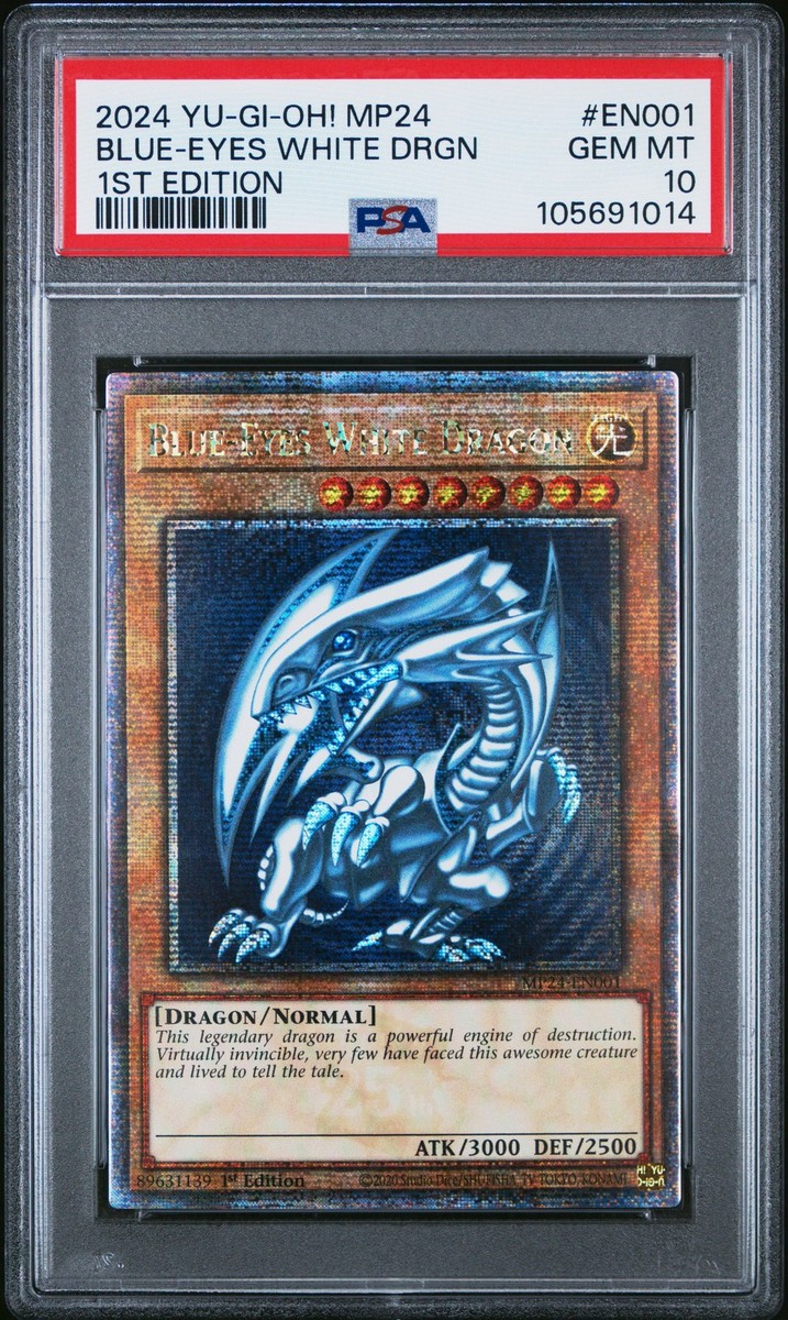 2024 YU-GI-OH! MP24-25TH ANV TIN: DUELING MIRRORS BLUE-EYES WHITE