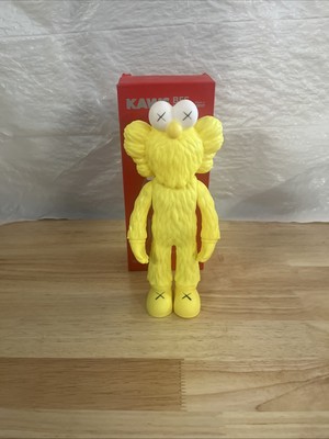 Beotto 8'' Kaws BFF MoMa Exclusive Yellow Toy Creature Figure Doll