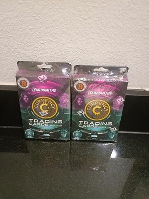 LOT of (2) 2025 Currency Trading Cards Series 5 Collector Boxes Sealed