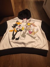 Justice Looney Tunes Pullover Hoodie Size XL Plus 16/18p