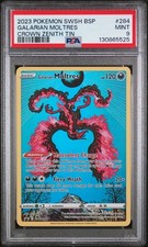 Galarian Moltres SWSH284 PSA 9 Mint Black Star Promo Card on eBay