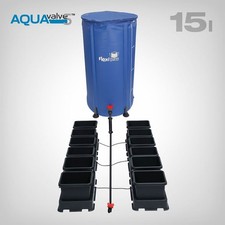 Autopot easy2grow Bewässerungsset 12x15L - Stromlos, AQUAvalve5, wassersparend