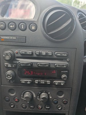 2004-2007 PONTIAC GRAND PRIX MONSOON AM/FM 6 DISC CD PLAYER UC6 OPTION