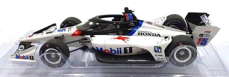 Greenlight escala 1/18 diecast 05833 Indy Honda #15 RLL - Rahal Foto 4 de 4