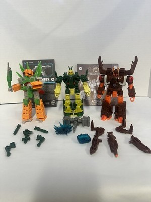 Transformers Legacy Chop Shop Barrage Doom Destruction and Vernon Insecticon lot