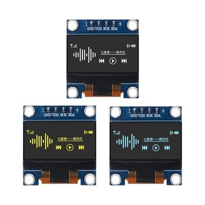 0.96 Inch OLED Display Module SSD1306 I2C 128X64 LCD Screen Arduino Soldered